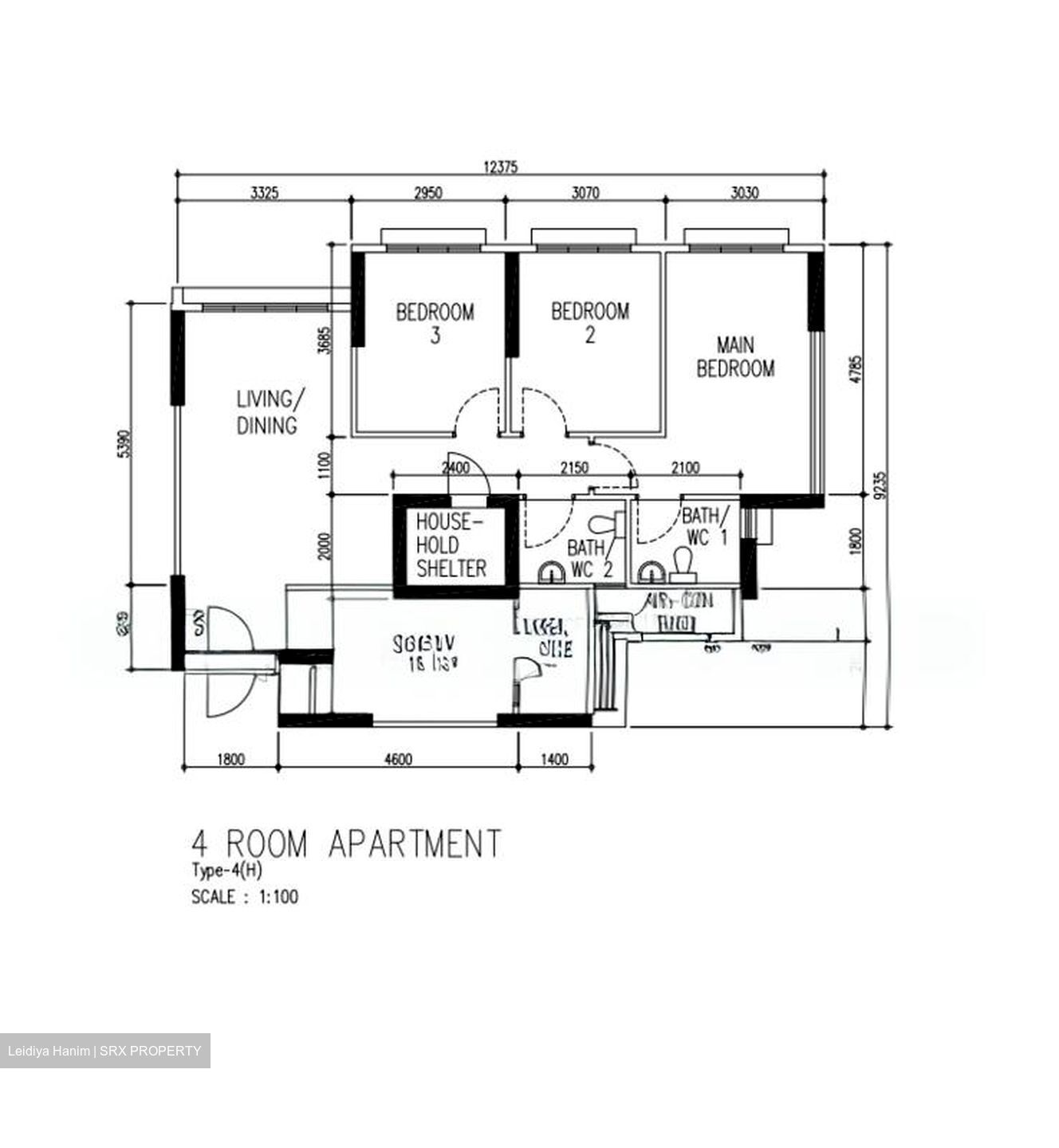 Blk 93A Telok Blangah Parcview (Bukit Merah), HDB 4 Rooms #573982351